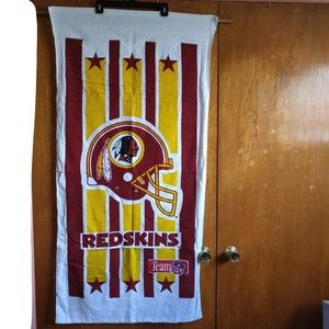 Washington Redskins Jay Franco NFL Football Beach Towel, Decor 80s vintage